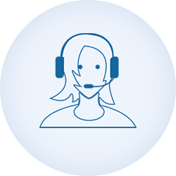 scholarlms-customer support-blue line icon-circle scholarlms-customer support-blue line icon-circle
