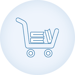 scholarlms-shopping cart-blue line icon-circle scholarlms-shopping cart-blue line icon-circle