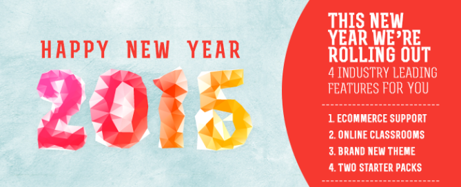 ScholarLMS new year 2015 banner