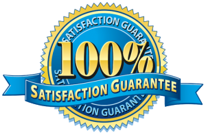 100 satisfaction guarantee badge