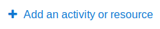 add an activity button